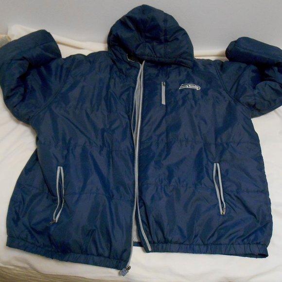 NFL Pro-Line Seattle Seahawks 6XL Winter Coat - Picture 1 of 8